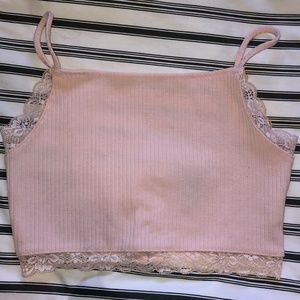 Pink Forever 21 Cropped top SUPER CUTE